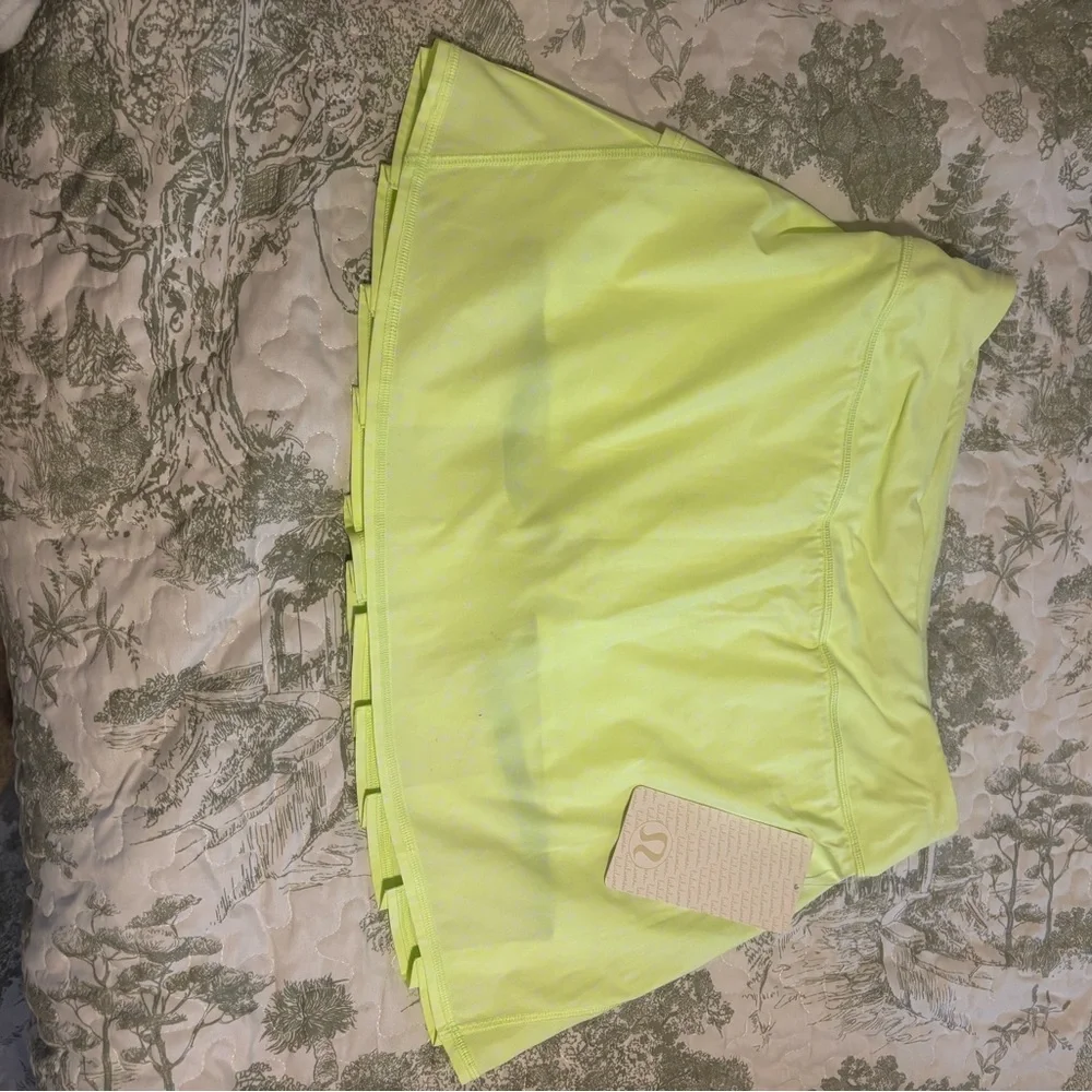 NWT Lululemon 6 Tall Pace Setter Women's Faded Zap Petit Dot tennis run Skirt - Picture 3 of 16